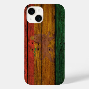 Holzreggae, Reggae, Löwe, Musik Kunst Case-Mate iPhone 14 Hülle