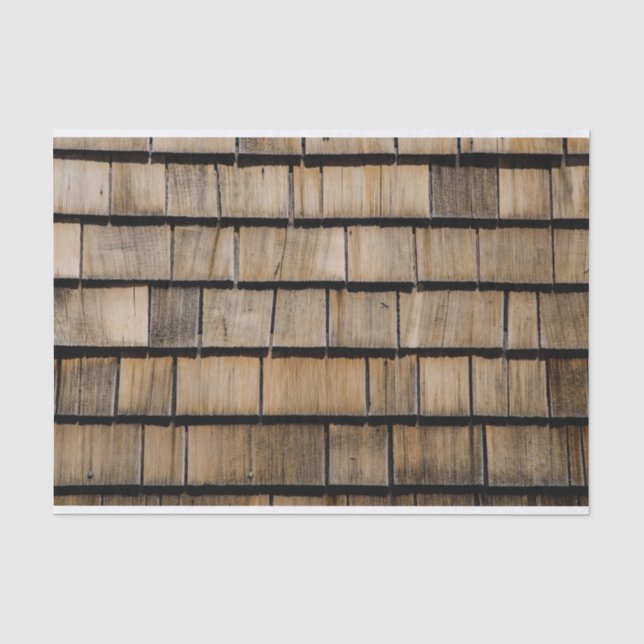 Holzschindeln Seidenpapier (Vorderseite)
