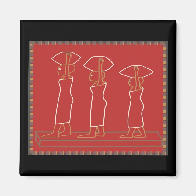 Holzschnitt #3 magnet (Vorne)