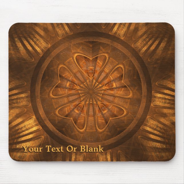 Holzschnitzen Mousepad (Vorne)