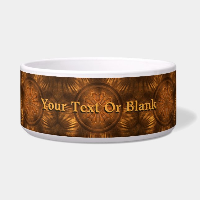 Holzschnitzen Napf (Vorderseite)