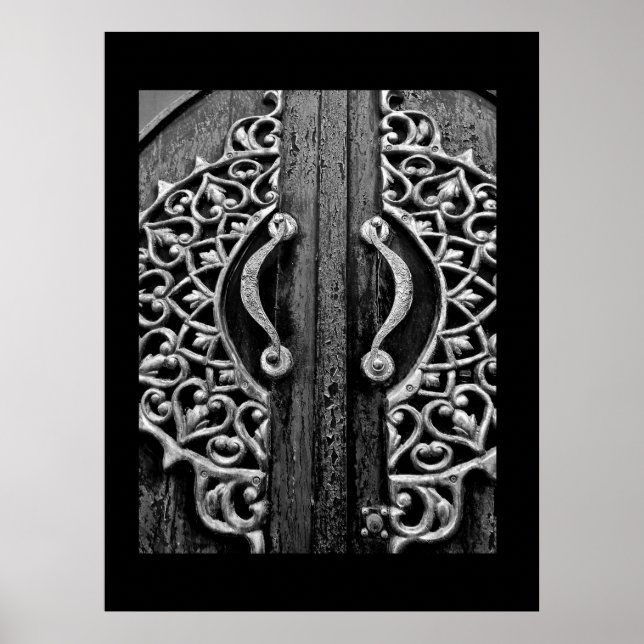 Holzschnitzen Poster (Vorne)