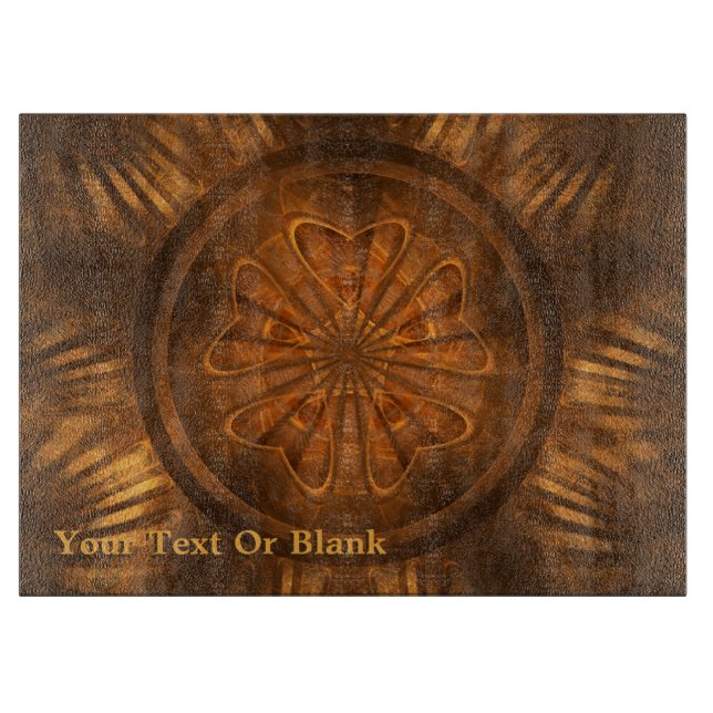 Holzschnitzen Schneidebrett (Vorderseite)