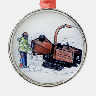 Holzschnitzer Ornament Aus Metall