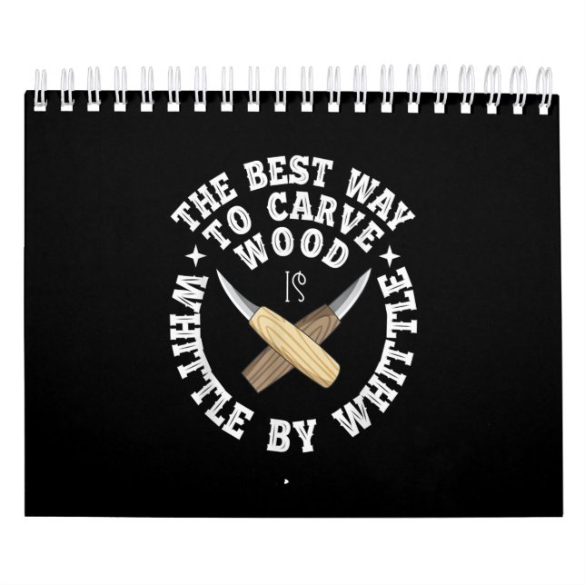 Holzschnitzwerkzeuge zum Holzschnitzen Kalender (Titelbild)