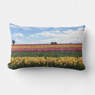 Holzschuh-Tulpenfarm, Woodburn, Oregon Lendenkissen