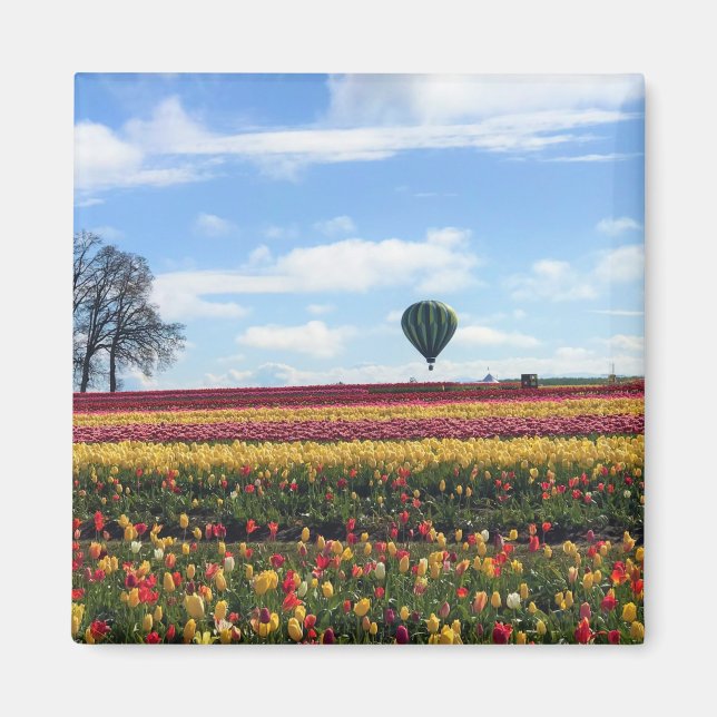 Holzschuhfarm, Holzbrand, Oregon Magnet (Vorne)