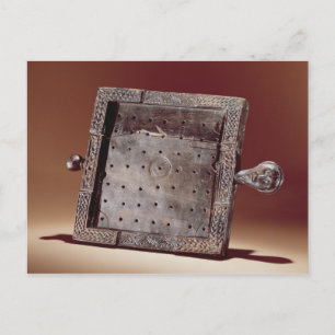 Holzspielbrett, Kinderschuhe, Landkreis Postkarte