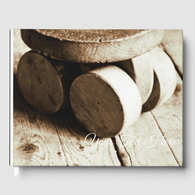Holzspielzeug Gästebuch (Vorderseite)