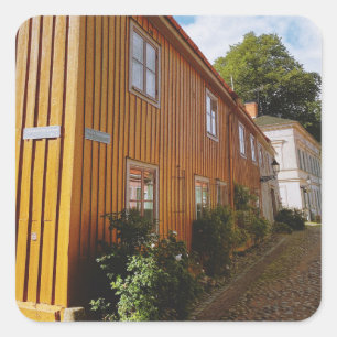 Holzstadt Nora Quadratischer Aufkleber