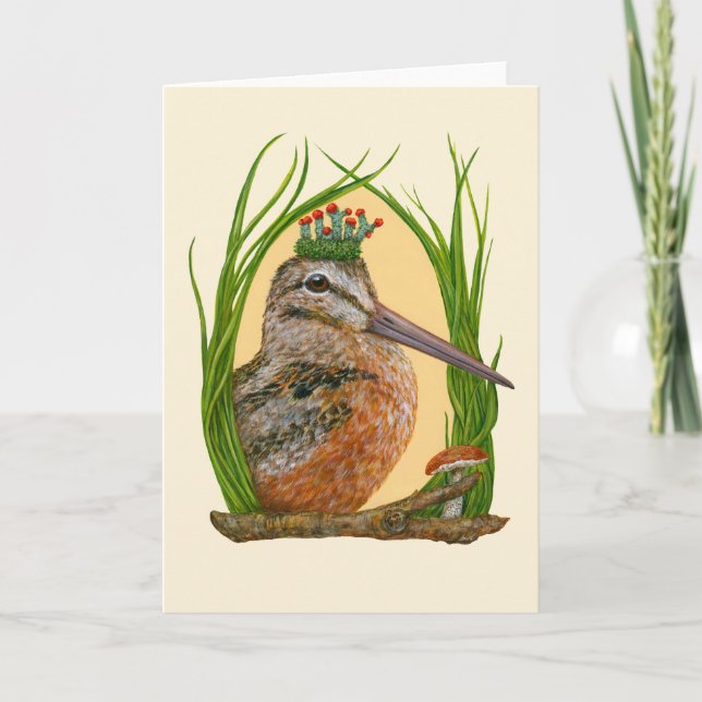 Holzstapelkarte Karte (Vorderseite)