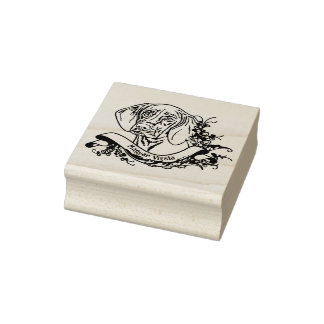 Holzstempel Magyar Vizsla Gummistempel