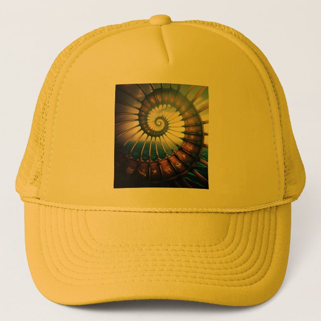 Holzsterntor auf dem Wasser Truckerkappe (Vorderseite)