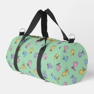 Holzstock Zucker Pop Kunstmuster Duffle Bag