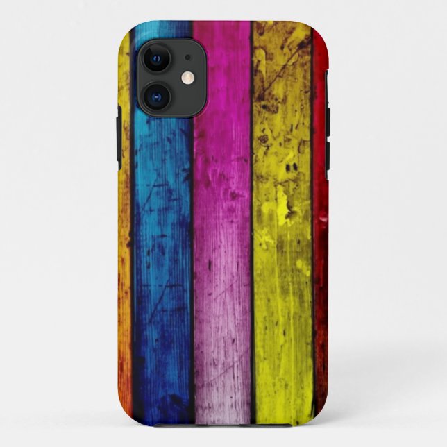 Holzstruktur Case-Mate iPhone Hülle (Rückseite)