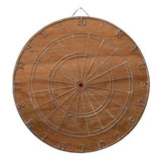 Holzstruktur Dartscheibe