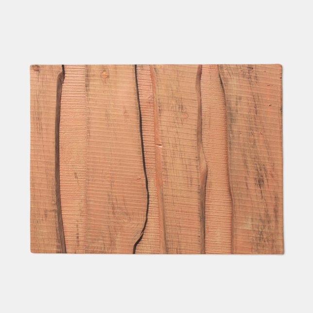 Holzstruktur Fußmatte (Vorderseite)