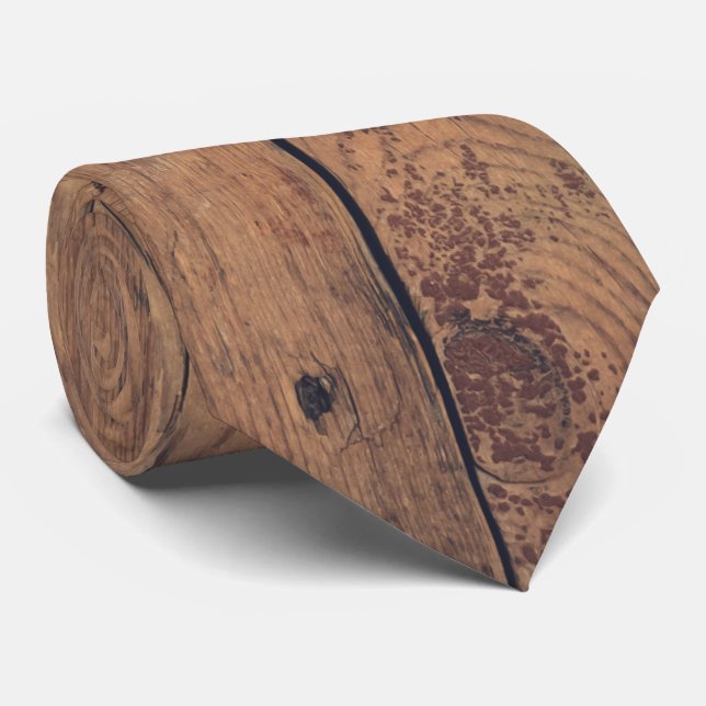 Holzstruktur Krawatte (Gerollt)