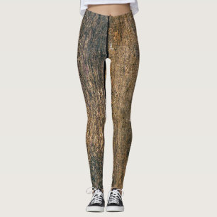 Holzstruktur Leggings