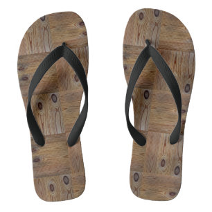 Holzstruktur, Naturholz Flip Flops