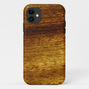 Holzteak iPhone 11 Hülle