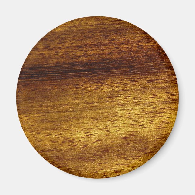 Holzteak Magnet (Vorne)