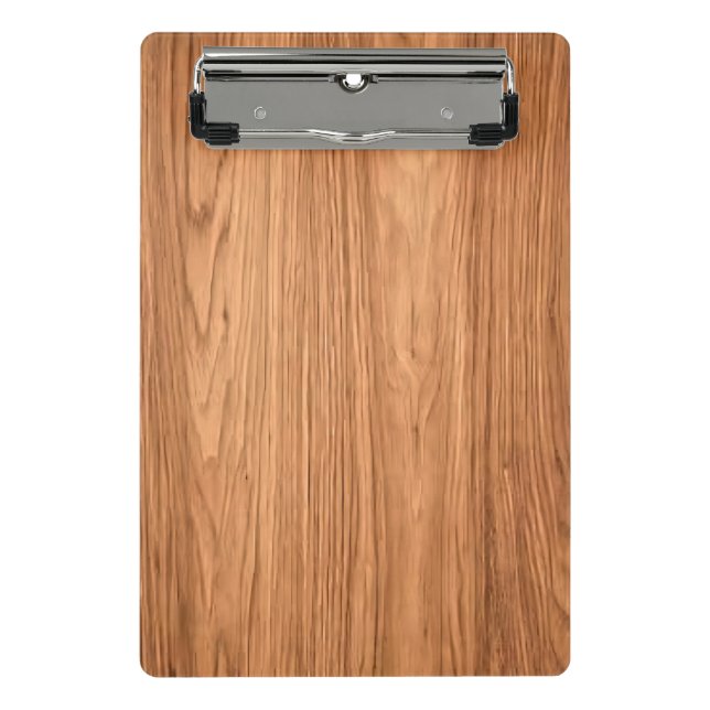Holztextur-Hintergrund-35455 Mini Klemmbrett (Vorderseite)