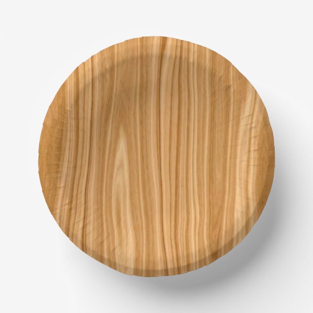 Holztextur-Hintergrund-35455 Pappteller (Vorderseite)
