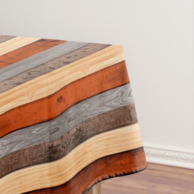 Holztexturen Tischdecke (Beispiel)