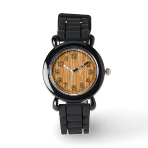 Holztexturfläche-35456 Armbanduhr