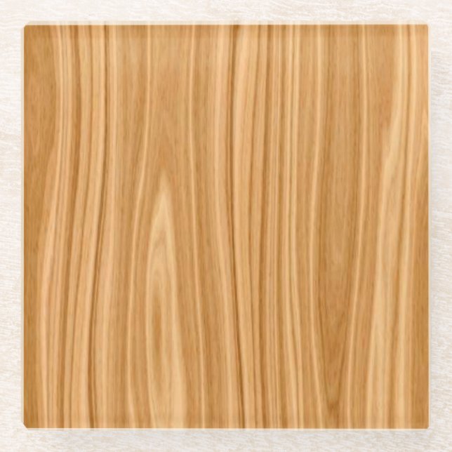 Holztexturfläche-35456 Glasuntersetzer (Vorderseite)