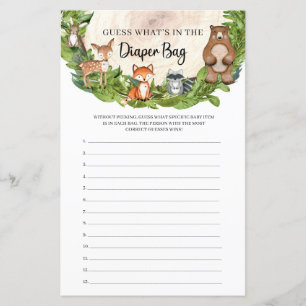 Holztiere aus Holz, was in der Windeltasche ist