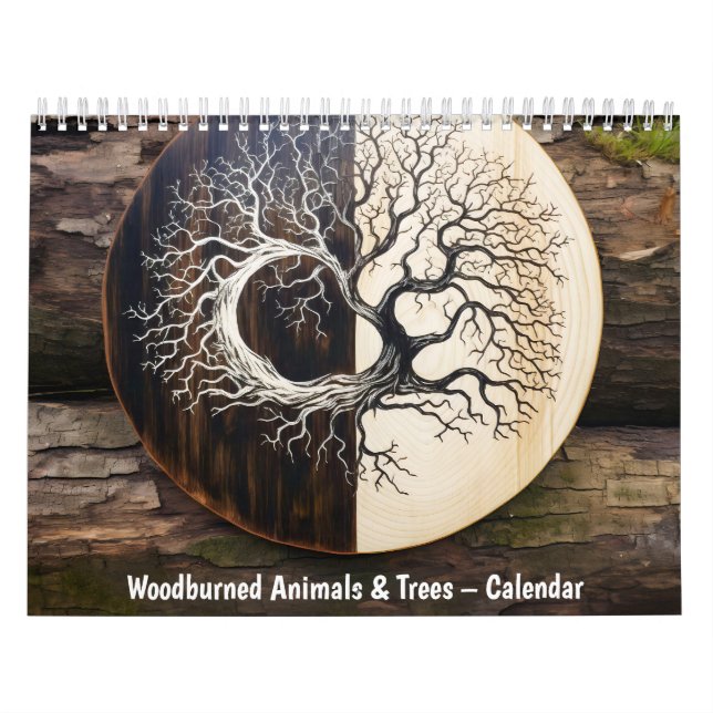 Holztiere & Bäume – 2027 Kalender (Titelbild)
