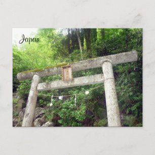 Holztorium Postkarte