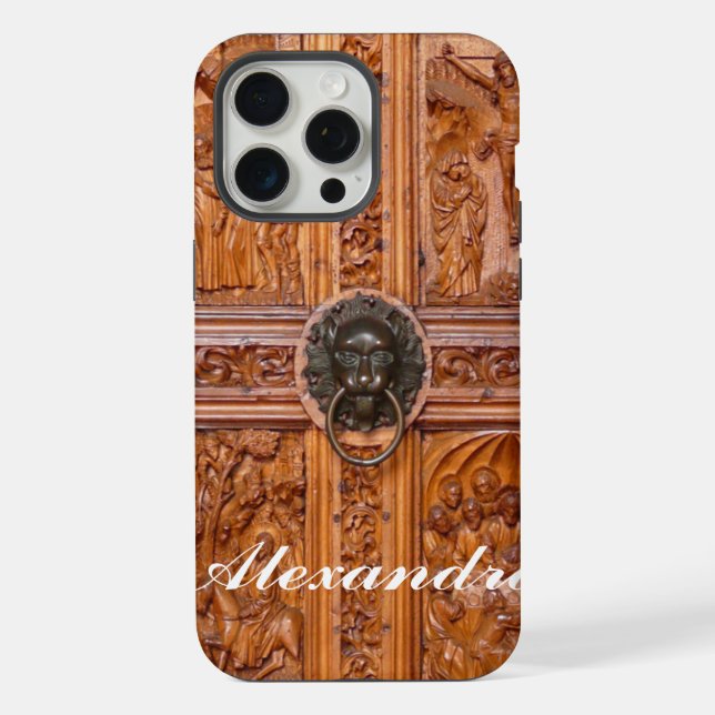 Holztür iPhone 7 Hülle Vibe Case iPhone 7 Hülle (Rückseite)