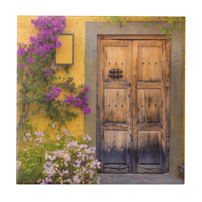 Holztüre Fliese (Vorderseite)