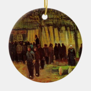 Holzverkauf von Vincent van Gogh Keramik Ornament