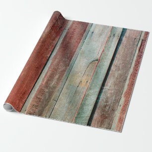 Holzwand in Vintage-Farbeabstrakt, gealtert, Hinte Geschenkpapier