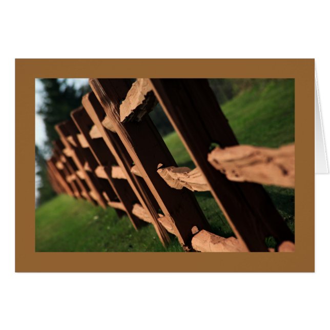 Holzzaun (Vorderseite (Horizontal))