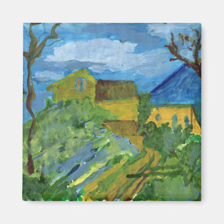 Homage an Cezanne Magnet