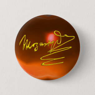 HOMAGE BIS MOZART, orange-gelbes Age Button