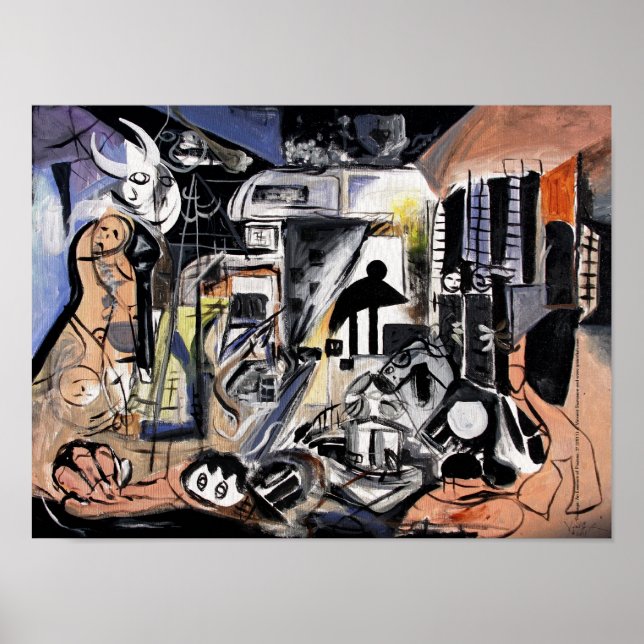 Homage Cubism POSTER / DESIGN by VinnyFish (Vorne)