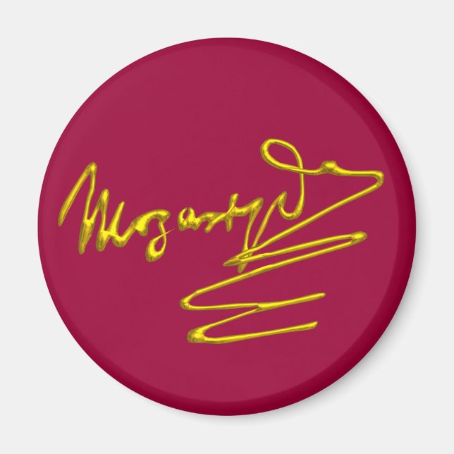 HOMAL BIS MOZART, rot Magnet (Vorne)