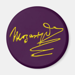HOMAL NACH MOZART,lila Magnet