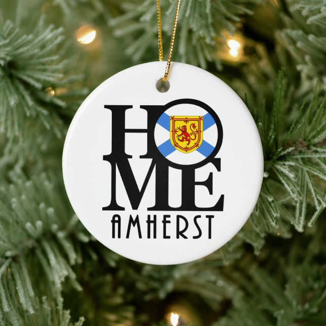 HOME Amherst NS Keramik Ornament (Baum)