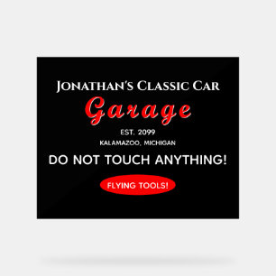 Home-Automechaniker-Garagen-Werkzeuge-Acrylschild Acrylschild