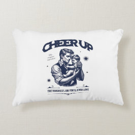 HOME DECOR DADDY CHEER UP ACCENT PILLOW DEKOKISSEN