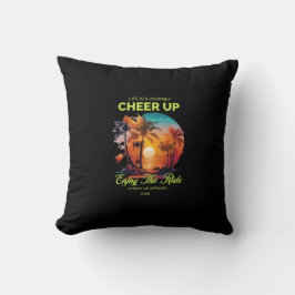 HOME DECOR LIFE'S JOURNEY CHEER UP THROW PILLOW KISSEN