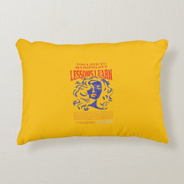 HOME DECOR MANIPULATE LESSONS LEARN ACCENT PILLOW  DEKOKISSEN (Vorderseite)