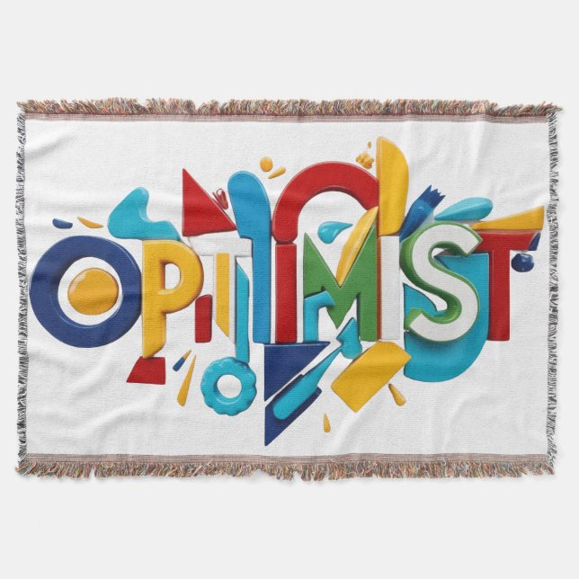 Home Decor Throw Blanket colorful Decke (Vorderseite)